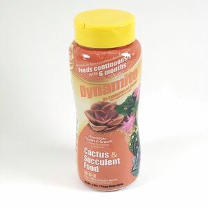 Sun Bulb Dynamite Cactus and Succulent Food 18-6-8 Feeds for 6 Months Sealed NEW
